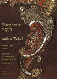 Mozart: Ave verum corpus / Agnus Dei for Soprano & String Quartet published by Doblinger
