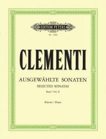 Clementi: 24 Sonatas Volume 2 for Piano published by Peters