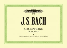 Bach: Complete Organ Works Volume 1 published by Peters