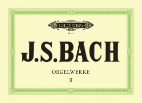 Bach: Complete Organ Works Volume 2 published by Peters