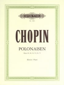 Chopin: Polonaises for Piano published by Peters Edition
