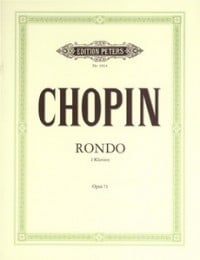 Chopin: Rondo in C Opus 73 for 2 Pianos published by Peters