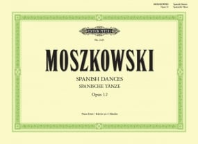 Moszkowski: Spanish Dances Opus 12 for Piano Duet published by Peters Edition