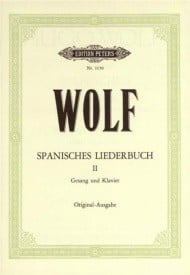 Wolf: Spanisches Liederbuch Book 2 High published by Peters