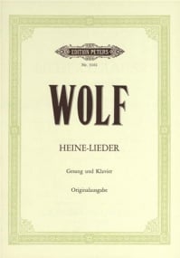 Wolf: Heine-Lieder published by Peters