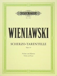 Wieniawski: Scherzo-Tarantelle Opus 16 for Violin published by Peters