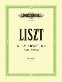 Liszt: Piano Works Volume 1 published by Peters