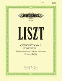 Liszt: Piano Concerto No.1 in Eb published by Peters