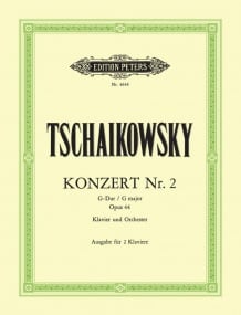 Tchaikovsky: Piano Concerto No.2 in G Opus 44 published by Peters Edition