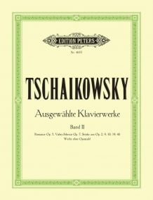 Tchaikovsky: Selected Piano Works Volume 2 published by Peters