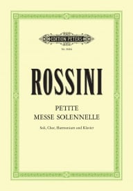 Rossini: Petite Messe Solenelle published by Peters Edition - Vocal Score