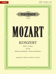 Mozart: Piano Concerto No. 23 in A K488 published by Peters