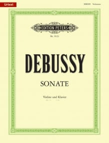 Debussy: Sonata for Violin published by Peters Edition