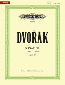 Dvorak: Sonatina in G Opus 100 for Violin published by Peters Edition