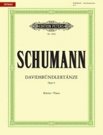 Schumann: Davidsbndlertnze Opus 6 for Piano published by Peters