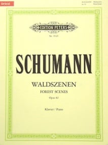 Schumann: Waldszenen Op.82 for Piano published by Peters