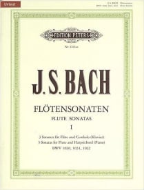 Bach: Sonatas Volume 1 for Flute published by Peters Edition