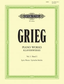Grieg: Complete Lyric Pieces for Piano published by Peters
