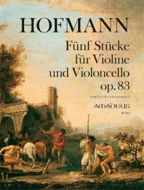 Hofmann: Five Pieces Opus 83 for Violin & Cello published by Amadeus