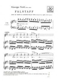 Verdi: Sul Fil d'un Soffio etesio for Soprano published by Ricordi