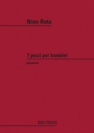 Rota: Pieces for Children for Piano published by Ricordi
