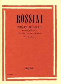 Rossini: Soires musicales Part 2: 4 Duets published by Ricordi