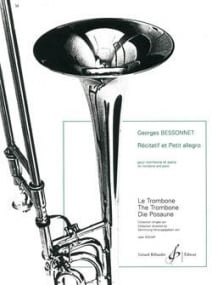 Bessonnet: Recitatif Et Petit Allegro for Trombone published by Billaudot