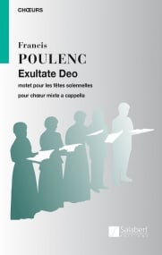 Poulenc: Exsultate Deo SATB published by Salabert