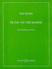 Rorem: Picnic on the Marne for Alto Saxophone published by Boosey & Hawkes