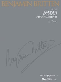 Britten: Complete Folksong Arrangements - High Voice published by Boosey & Hawkes