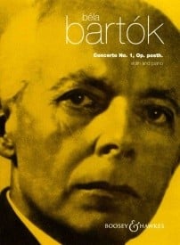 Bartok: Violin Concerto No. 1 op. posth. published by Boosey & Hawkes
