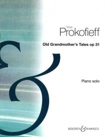 Prokofiev: Old Grandmother's Tales Opus 31 for Piano published by Boosey & Hawkes