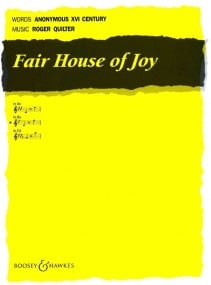 Quilter: Fair House of Joy in Bb published by Boosey & Hawkes