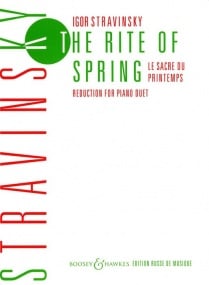 Stravinsky: Rite of Spring for Piano Duet published by Boosey & Hawkes