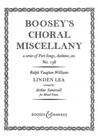 Vaughan-Williams: Linden Lea SATB published by Boosey & Hawkes