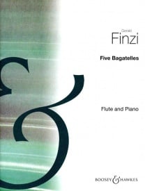 Finzi: 5 Bagatelles for Flute published by Boosey & Hawkes