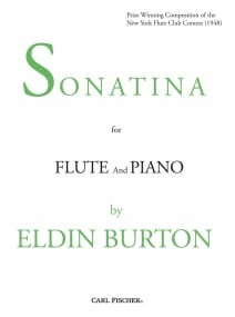 Burton: Sonatina for Flute published by Carl Fischer