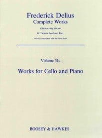 Delius: Works for Cello and Piano published by Boosey & Hawkes