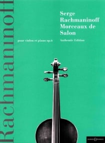 Rachmaninov: Morceaux de Salon for Violin published by Boosey & Hawkes