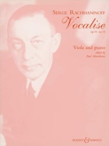 Rachmaninov: Vocalise Opus 34/14 for Viola published by Boosey & Hawkes