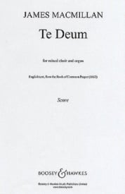 MacMillan: Te Deum SATB published by Boosey & Hawkes