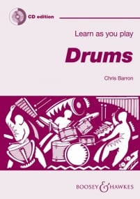 Learn As You Play Drums published by Boosey & Hawkes (Book & CD)