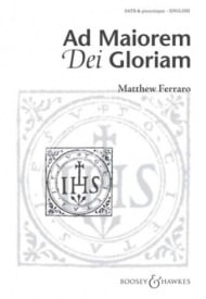 Ferraro: Ad Maiorem Dei Gloriam SATB published by Boosey & Hawkes