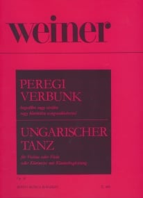 Weiner: Peregi Verbunk for Clarinet, Violin or Viola published by EMB