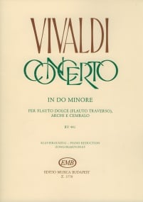 Vivaldi: Concerto in C Minor RV441 for Flute published by EMB