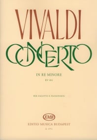Vivaldi: Concerto No 5 in D Minor FVIII for Bassoon published by EMB