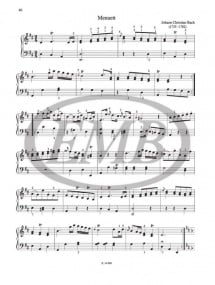 Easy Piano Pieces by The Sons of Bach published by EMB