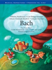Easy Piano Pieces by The Sons of Bach published by EMB