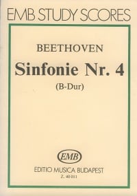 Beethoven: Symphony No. 4 (Study Score) published by EMB