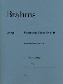 Brahms: Hungarian Dances 1-10 for Piano published by Henle